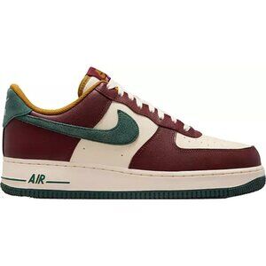 Nike Men's Air Force 1 '07 LV8 Shoes new Coconut/Vingreen/Bronzine Color